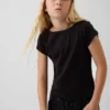 Camiseta ajustada de manga corta para niño