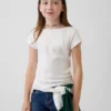 Camiseta ajustada de manga corta para niño