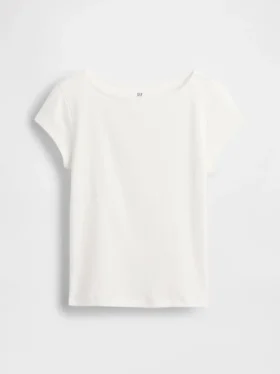 Camiseta ajustada de manga corta para niño