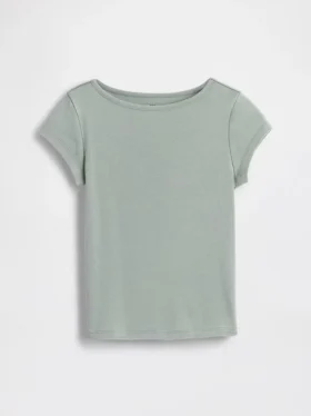 Camiseta ajustada de manga corta para niño