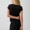 Camiseta ajustada de manga corta para niño