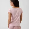 Camiseta ajustada de manga corta para niño