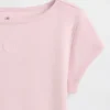 Camiseta ajustada de manga corta para niño