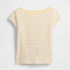 Camiseta ajustada de manga corta para niños