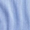 Camiseta ajustada de punto acanalado multicolor para niños