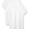 Camiseta clásica con cuello en V (pack de 2)