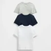Camiseta combinable para bebés y niños (paquete de 3)