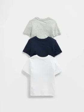 Camiseta combinable para bebés y niños (paquete de 3)