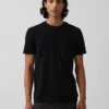 Camiseta con bolsillo de algodón orgánico para adulto