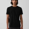 Camiseta con bolsillo de algodón orgánico para adulto