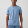 Camiseta con bolsillo de algodón orgánico para adulto