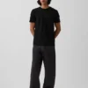Camiseta con bolsillo de algodón orgánico para adulto