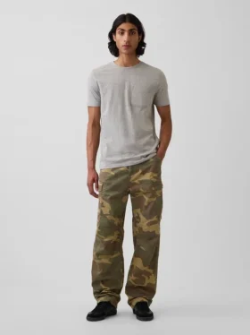 Camiseta con bolsillo de algodón orgánico para adulto