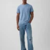 Camiseta con bolsillo de algodón orgánico para adulto