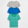 Camiseta con bolsillo «Mix & Match» para bebés y niños (paquete de 3)