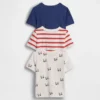 Camiseta con bolsillo «Mix & Match» para bebés y niños (paquete de 3)