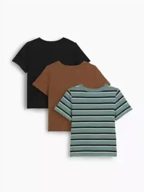 Camiseta con bolsillo «Mix & Match» para bebés y niños (paquete de 3)