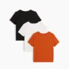 Camiseta con bolsillo «Mix & Match» para bebés y niños (paquete de 3)