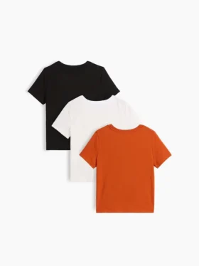 Camiseta con bolsillo «Mix & Match» para bebés y niños (paquete de 3)