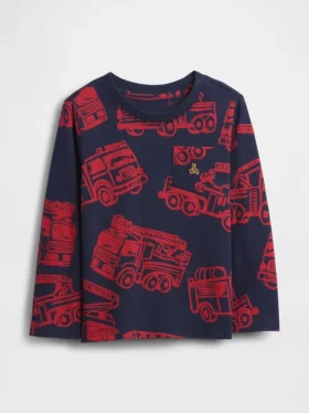 Camiseta con bolsillo para bebés y niños pequeños, combinable