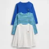 Camiseta con bolsillo para bebés y niños pequeños, combinable