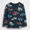 Camiseta con bolsillo para bebés y niños pequeños, combinable