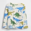 Camiseta con bolsillo para bebés y niños pequeños, combinable