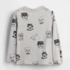 Camiseta con bolsillo para bebés y niños pequeños, combinable