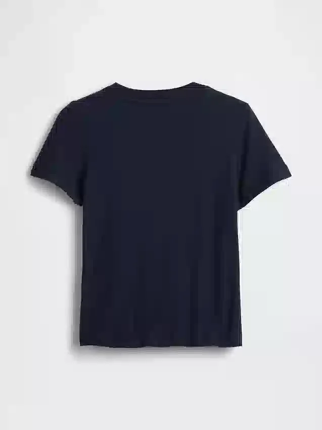 Camiseta con bolsillo para bebés y niños pequeños, combinable