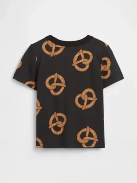 Camiseta con bolsillo para bebés y niños pequeños, combinable