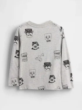 Camiseta con bolsillo para bebés y niños pequeños, combinable