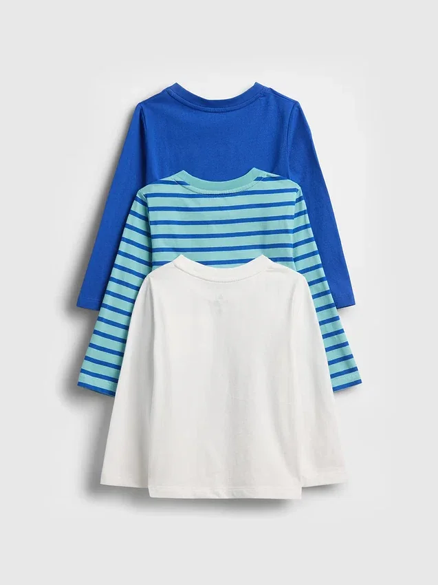 Camiseta con bolsillo para bebés y niños pequeños, combinable