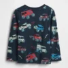 Camiseta con bolsillo para bebés y niños pequeños, combinable