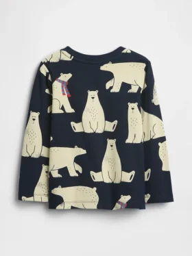 Camiseta con bolsillo para bebés y niños pequeños, combinable