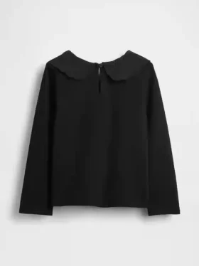 Camiseta con cuello en forma de corazón para bebés y niños