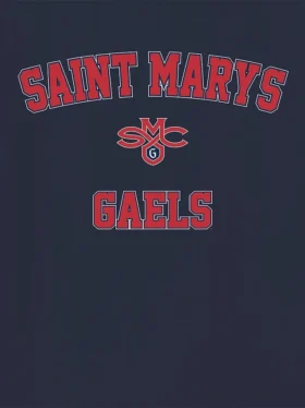 Camiseta con diseño clásico del campus del Saint Mary’s College de California