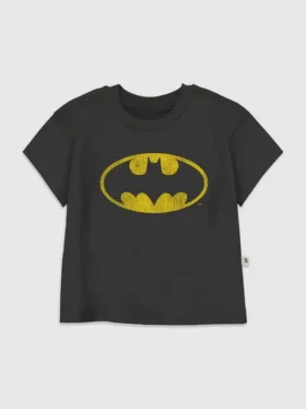 Camiseta con diseño de Batman de DC Comics para niños pequeños