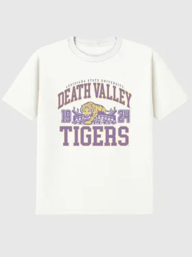 Camiseta con diseño de los «Death Valley Tigers» de la LSU