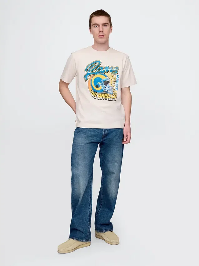 Camiseta con diseño de los Los Angeles Rams de la NFL