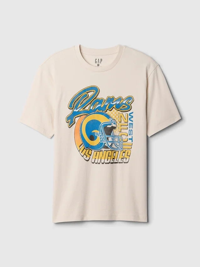 Camiseta con diseño de los Los Angeles Rams de la NFL