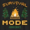 Camiseta con diseño de «Minecraft: Modo Supervivencia» para niños