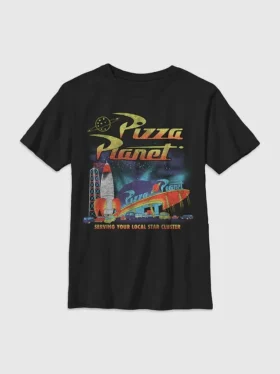 Camiseta con diseño de «Pizza Planet» de Toy Story para niños