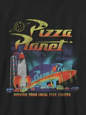 Camiseta con diseño de «Pizza Planet» de Toy Story para niños