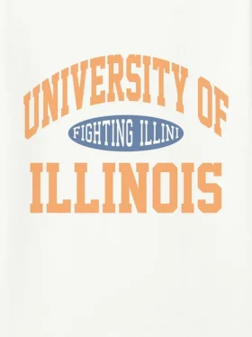 Camiseta con diseño vintage de los Fighting Illini de la Universidad de Illinois