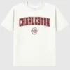 Camiseta con el Arch Logo de la Universidad de Charleston como gráfico secundario