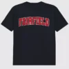 Camiseta con el Arch Logo de la Universidad de Fairfield como gráfico secundario