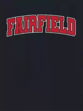 Camiseta con el Arch Logo de la Universidad de Fairfield como gráfico secundario