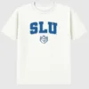 Camiseta con el Arch Logo de la Universidad de Saint Louis como gráfico secundario