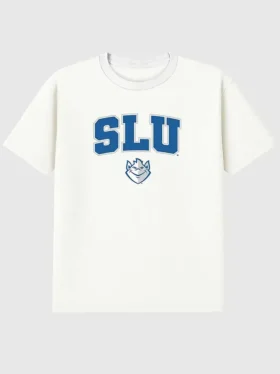 Camiseta con el Arch Logo de la Universidad de Saint Louis como gráfico secundario