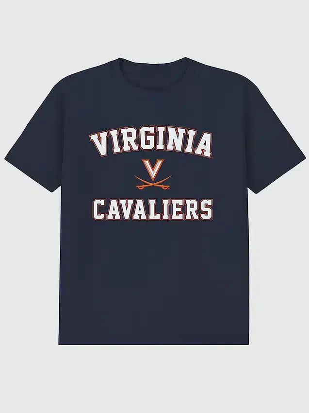 Camiseta con el gráfico «Campus Classic» de la Universidad de Virginia